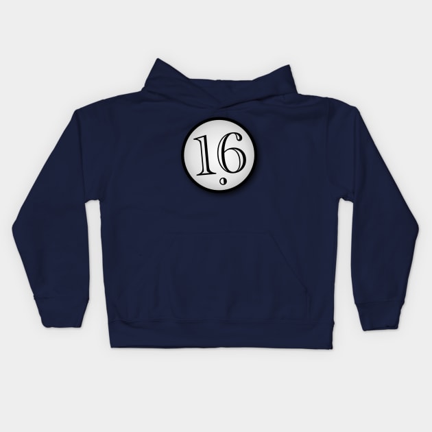 Sixteen Kids Hoodie by C E Richards